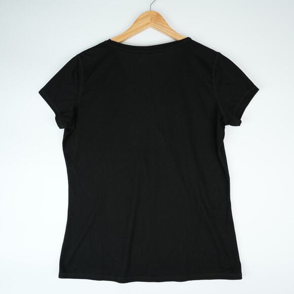 NFL Team Apparel Pittsburgh Steelers T-Shirt Womens XL Black Sleepwear - Picture 2 of 7